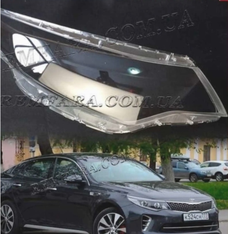 Стекло фар от Kia Optima 2016